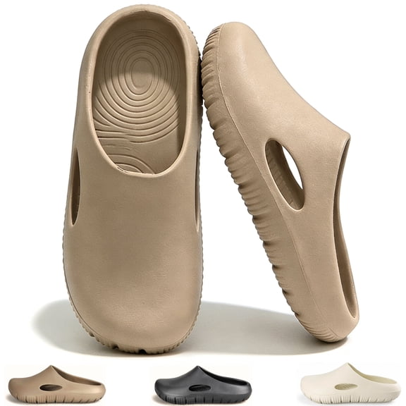 CHICVOMEY Unisex Garden Clogs - Arch Support Non-Slip Waterproof Garden Clogs for Women Men - Lightweight Outdoor Beach Mules Comfortable Work Shoes