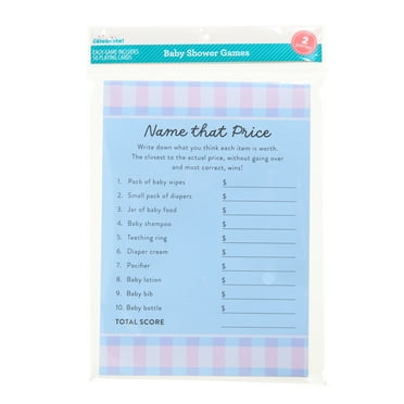 2-Piece Baby Shower Games Set, 100 Cards, by Way To Celebrate