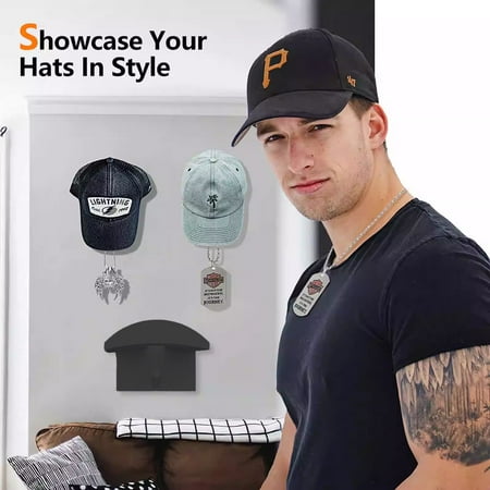 

Baseball Hat Hook Hat Adhesive Hook Seamless Hat Hook Simple Headset Necklace Storage