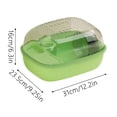 thumbnail image 3 of Cage d'Habitat pour Hamster Transparente Centre d'Activités pour Petits Animaux avec Roue d'Exercice Souris Transparentes / pour Intérieur Maison Extérieur Appartement Dortoir Voyage Taille Unique Cadeau, 3 of 4