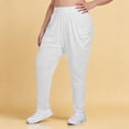 thumbnail image 2 of Plus Size Women's Wide Leg Sweatpants Athletic Yoga Pants with Pockets, 2 of 5