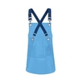 thumbnail image 3 of Delantal Transparente Jardinería Delantal De Chef Duradero Ocasión Nórdica DIY Delantal De TPU Azul, 3 of 8