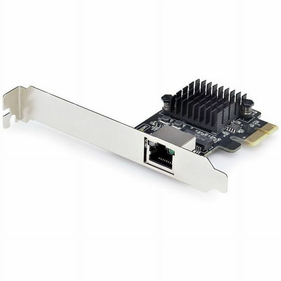 StarTech.com 1-Port 5G Gigabit PCIe Network Adapter Card, 5G/2.5G/1G/100M/10M, PCI Express NIC, Realtek RTL8126, Windows & Linux, TAA