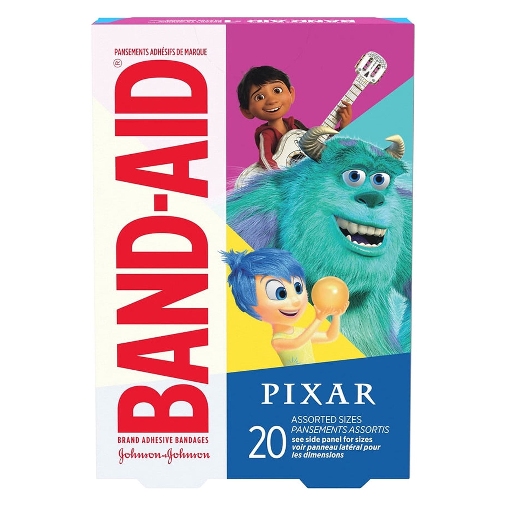 Band-Aid Pixar Mash-up Bandages (Pack of 4)