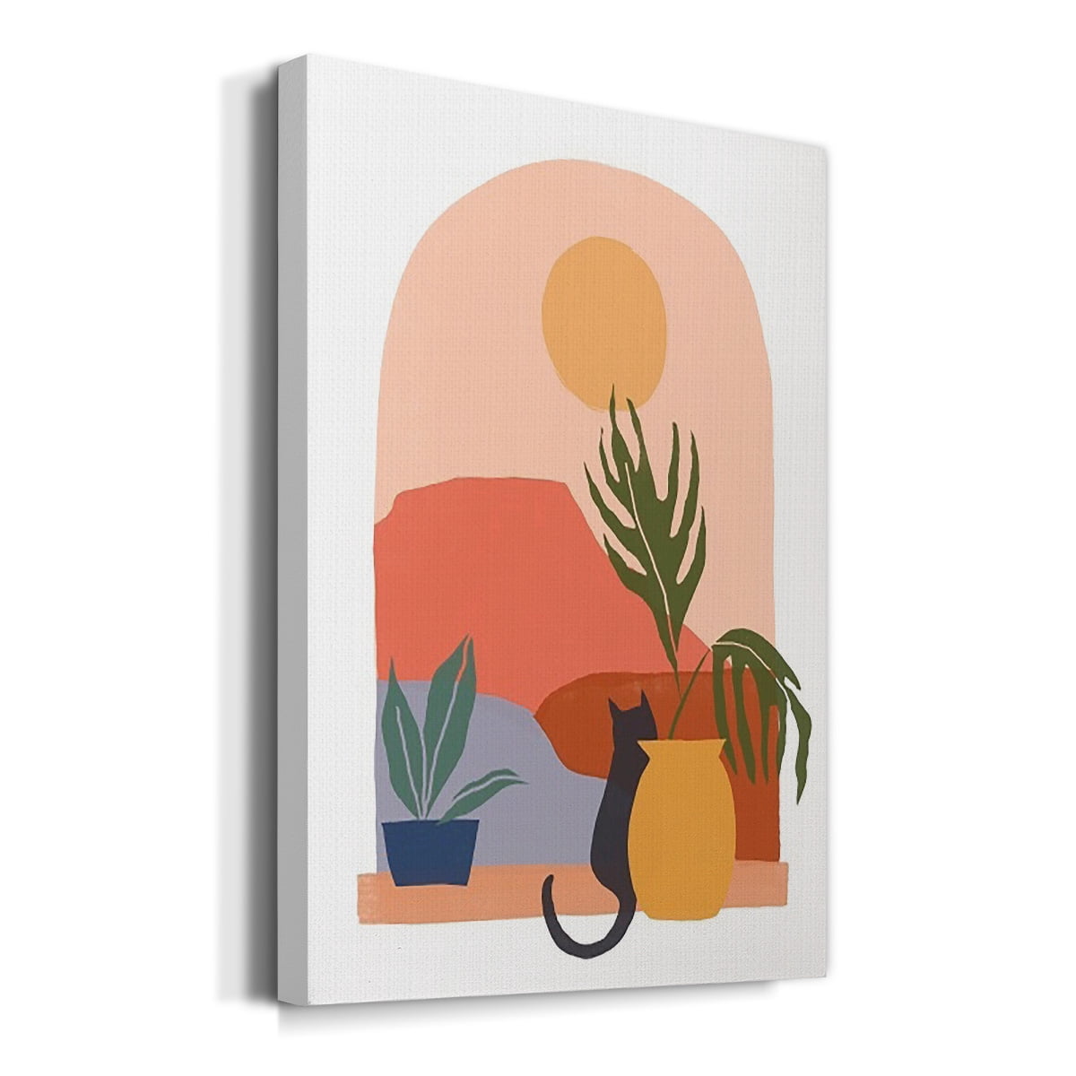 Paper Scene I Premium Gallery Wrapped Canvas - Ready to Hang
