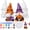 Broom Style, variant on WYSHOP 2 Pack 4th of July Gnome Ceramics to Paint Craft Kit | DIY Ready to Paint Figurines with 12 Colors, 2 Brushes, Palette, Blank Statues Craft, for Holiday Activities Party Decor