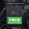 thumbnail image 2 of Para PS 2 Slim FMCB Tarjeta de memoria para PS2 Slim SPCH-7/9xxxx (64 MB) WDOplteas Para estrenar, 2 of 8