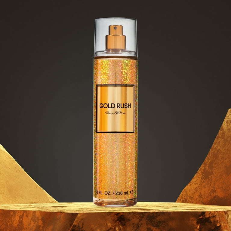 Gold Rush Fragrance Mist By Paris Hilton - 8 oz Gold Rush Fragrance Mist By Paris Hilton - 8 oz