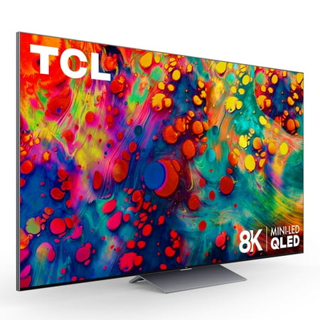 TCL - 65" Class 6-Series Mini-LED QLED 8K UHD Smart Roku TV