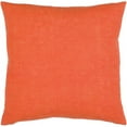 thumbnail image 3 of Lachen Woven Modern Pillow Cover in Burnt Orange, Cream, 3 of 4