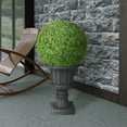 thumbnail image 4 of 38" Single Ball Topiary Boxwood Artificial Tree, 4 of 6