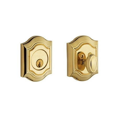 Bronze B Series Single Cylinder - Baldwin Bethpage Single Cylinder Deadbolt
