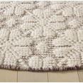 thumbnail image 3 of SAFAVIEH Martha Stewart Vermont Emory Floral Area Rug, Ivory/Red, 6' x 6' Round, 3 of 11