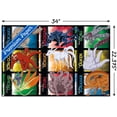 thumbnail image 4 of Naruto Shippuden - Biju Grid Wall Poster with Pushpins, 22.375" x 34", 4 of 4