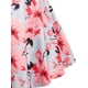 thumbnail image 4 of Camiseta con Estampado de Flores y Anillo Rosegal Camisetas tallas grandes, 4 of 5