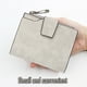 thumbnail image 4 of Laklulu Cartera pequeña de cuero con bolsillo con cremallera y bloqueo para mujer, monedero con ranuras para tarjetas de crédito, 4 of 5