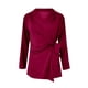 thumbnail image 4 of Moda para mujer Casual con cordones en la cintura Color caramelo suelto Manga larga Color sólido Traje Collar Abrigo Tops Fridja  fjkfkj7938, 4 of 5