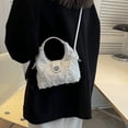 thumbnail image 2 of Jiibva Small Crossbody Shoulder Bag for Women Vintage Fashion Jean Denim Purse Mini Handbags Female Elegant Tassel Shoulder Bag, 2 of 7