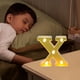 thumbnail image 4 of Luz nocturna LED ajustable para escritorio con control. Lámpara de mesa moderna recargable por USB para dormitorio., 4 of 4