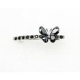 thumbnail image 3 of Faship Gorgeous Black Rhinestone Crystal Butterfly Hair Barrette Clip, 3 of 7