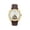 Silver/Gold/Brown, variant on Heritor Automatic Roman Semi-Skeleton Leather-Band Watch - Black