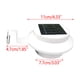 thumbnail image 3 of RKSTN Solar Light Fence Solar Lamp, Wall Landscaping Lighting, Wireless Solar Garden Stake Lights For Fence, Yard, Gardens, Decor, 3 of 8