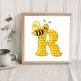 thumbnail image 4 of Cuadros Decorativos 5D DIY Diamond Painting Kits Bee Letter R Taladro redondo completo Decoración de pared Arte Sywqhk Nuevos Originales, 4 of 9