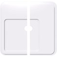 thumbnail image 1 of Ekena Millwork CMP40LN2-04000 40 in. OD x 4 in. ID Square Lucan Architectural Grade PVC Contemporary Ceiling Medallion - 2 Piece, 1 of 1