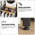 thumbnail image 2 of SHUO Y - Over The Washer Storage Shelf, Washing Machine Storage Utility Rack with Countertop, Washing Machine Storage Stand, Wooden Color, 2 of 10