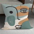 thumbnail image 5 of Coussin d'Impression, Motif Artistique Carré Jeter Décoratif Coussin Jeter Apparence Frappante, 5 of 5