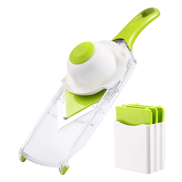 Mistaha Mandoline et Julienne en Acier Inoxydable Trancheuse Trancheuse Alimentaire Râpe à Légumes et Fromage Frites