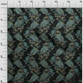 thumbnail image 2 of oneOone Cotton Poplin Fabric Leaves|Floral & Paisley Block Fabric Prints By Yard 42 Inch Wide, 2 of 4