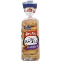 Sara Lee Cinnamon Raisin Bagel 6pack 20oz
