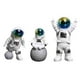 thumbnail image 1 of Adorno creativo de astronauta de 3 piezas para decoración de tartas, fiestas y salas de estar., 1 of 9