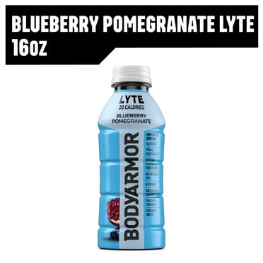 BODYARMOR Lyte Blueberry Pomegranate Electrolyte Sports Drink, 16 fl oz Bottle
