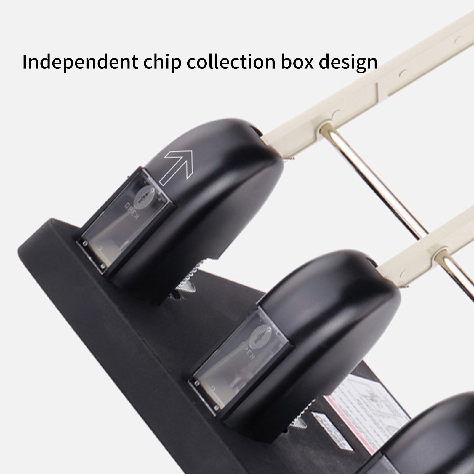 Heavy Duty 3 Hole Punches 150 Sheets High Capacity 3 Hole Paper Puncher Labor Saving Hole Punches for Industrial