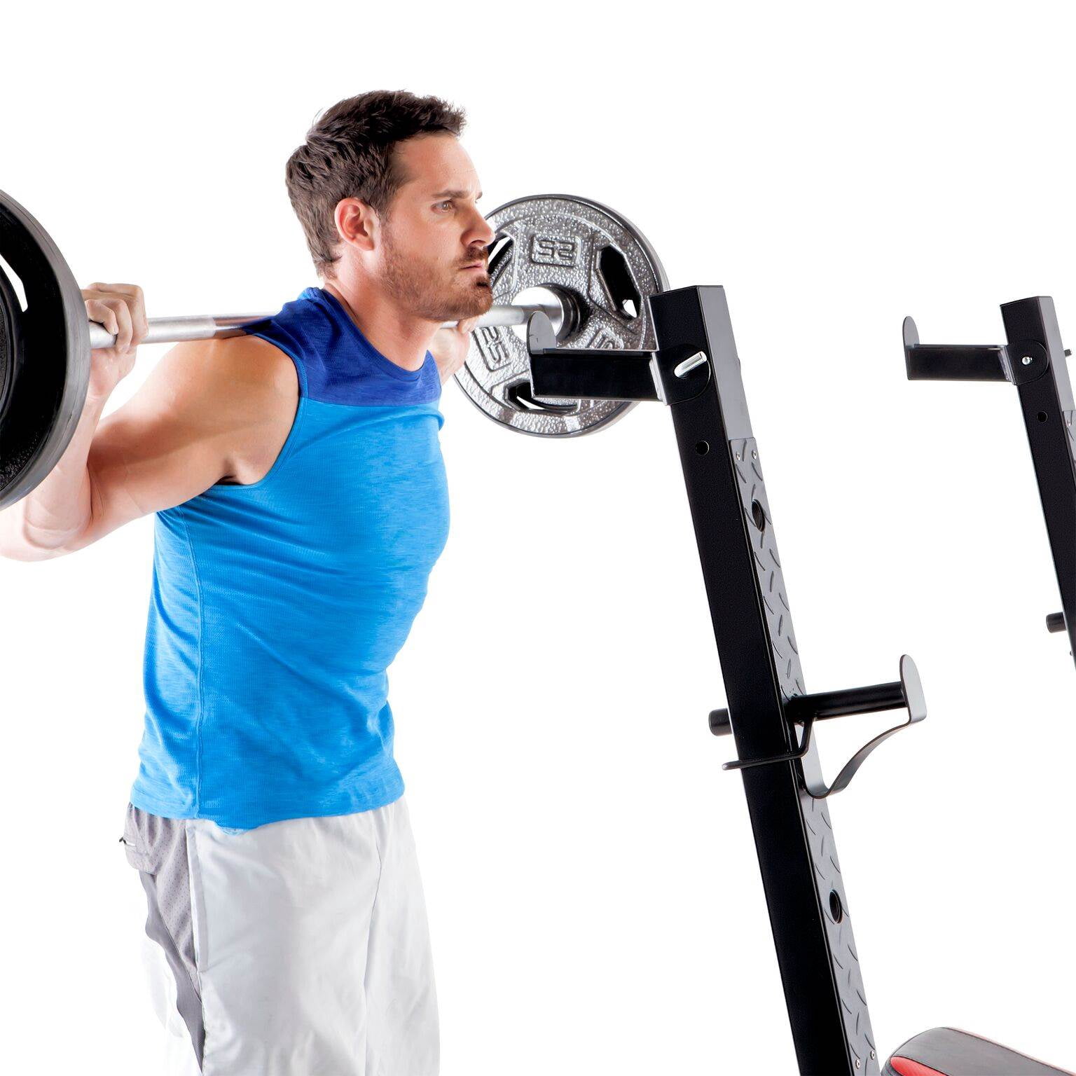 Marcy Home Gym Workout Fitness Exercise Deluxe Olympic Weight Lifting Bench