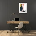thumbnail image 3 of Vess, June Erica 15x18 White Modern Wood Framed Museum Art Print Titled - Layer Cycle II, 3 of 4