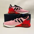 thumbnail image 2 of Adi-das Ninja ZX 2K Boost Originals Men Size 9 Pink Black Red Athletic Sneakers, 2 of 6