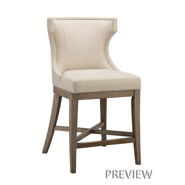 Counter Stool With Swivel Seat Color, Cream Colored Swivel Counter Stools