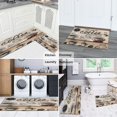 thumbnail image 6 of Vintage Kitchen Pattern Style Kitchen Rug Non Skid Non-Slip, Absorbent Mats Set Of 2 for Sink Waterproof Runner Rug for Laundry Room,kitchen Rugs and Mats 17.7x24+17.7x48inch, 6 of 7
