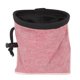 thumbnail image 1 of Bolsa plegable para caminar con dispensador de bolsas para excrementos para aventuras al aire libre, bolsa rosa portátil para golosinas para perros, 1 of 8