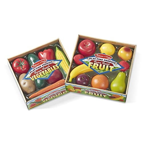 Play Food Melissa y Doug Playtime producen frutas y verduras