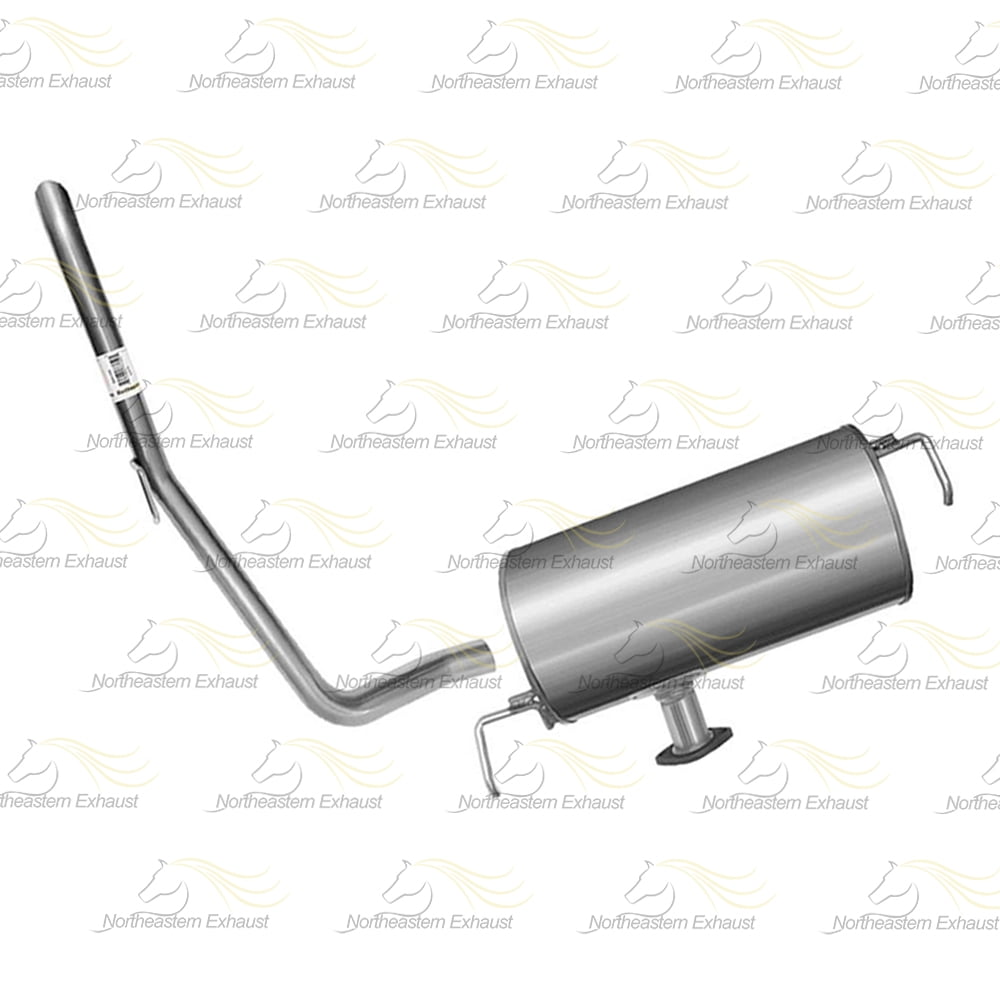 Northeastern Exhaust Front Pipe, Catalytic, Resonator, Muffler & Tail Pipe Exhaust System Kit Fits 2007-2010 Toyota Sienna 3.5L FWD SUV - Direct Fit EPA-Approved | Stainless Steel | Includes Gaskets,