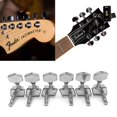 thumbnail image 3 of Piezas de las teclas Sintonizadores de cabezales 3l 3r Perilla Cuerdas de Guitarra Máquina de Tuning Pegs,11 Feliz Sencillez, 3 of 5
