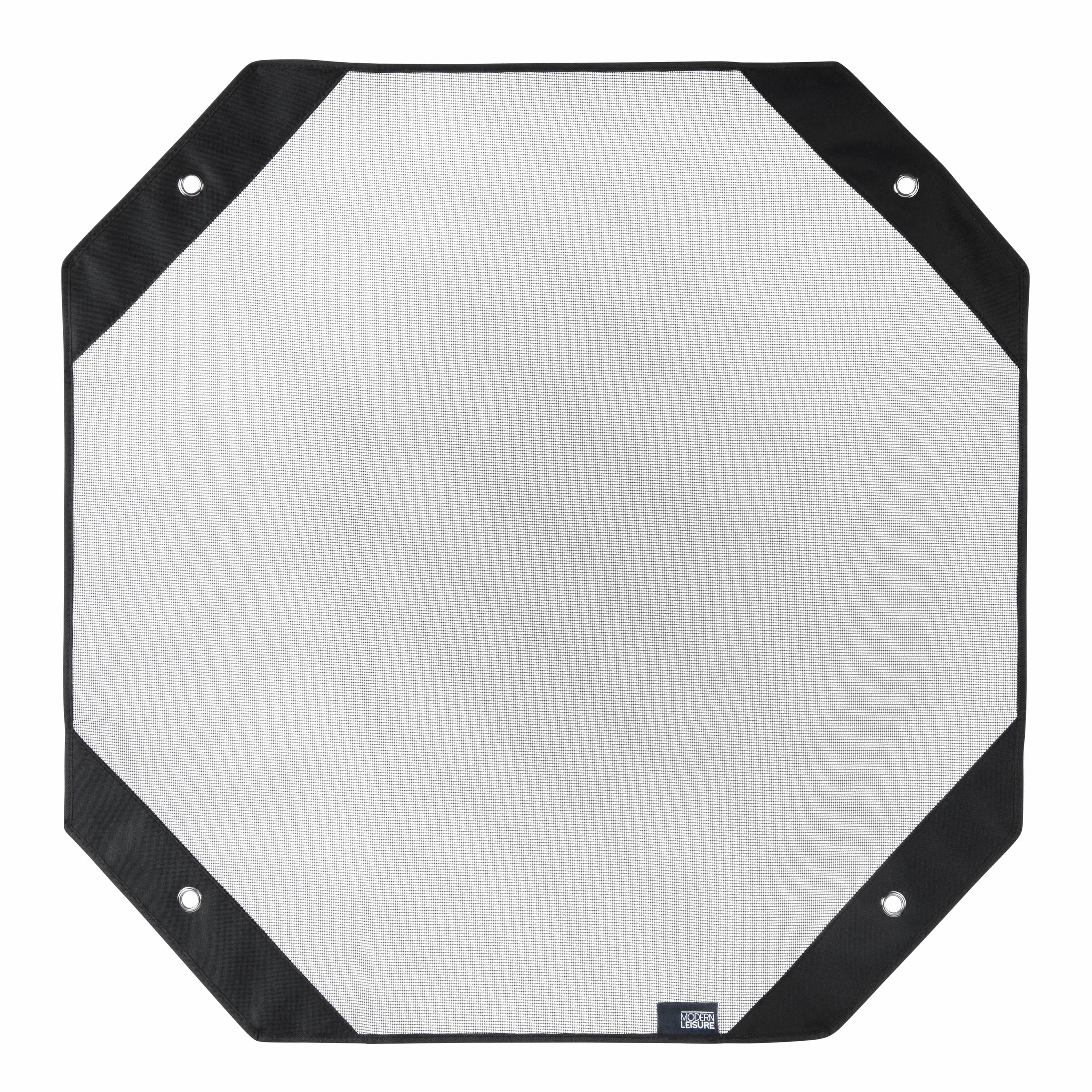 Modern Leisure Basics Universal Air Conditioner Cover, Mesh Topper, 36" Square, Black
