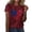 Wine, variant on Odbmxy T Shirts for Women Short Sleeve Fourth of July Summer Womens Shirts Leisure Vacation Beige Heart Print Pullover Tops