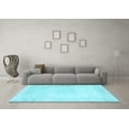 thumbnail image 3 of Ahgly Company Indoor Rectangle Persian Light Blue Traditional Area Rugs, 8' x 12', 3 of 4