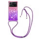 thumbnail image 3 of Funda para Xiaomi Poco X6 Pro Brillantina Líquida Divertida Reluciente y con Cristales en Movimiento Cuerpo Cruzado con Cordón Ajustable, 3 of 5