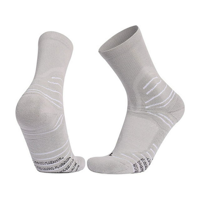 Besolor Chaussettes de Compression pour Course Athlétique Hommes Chaussettes Respirantes pour Sport Extérieur Randonnée